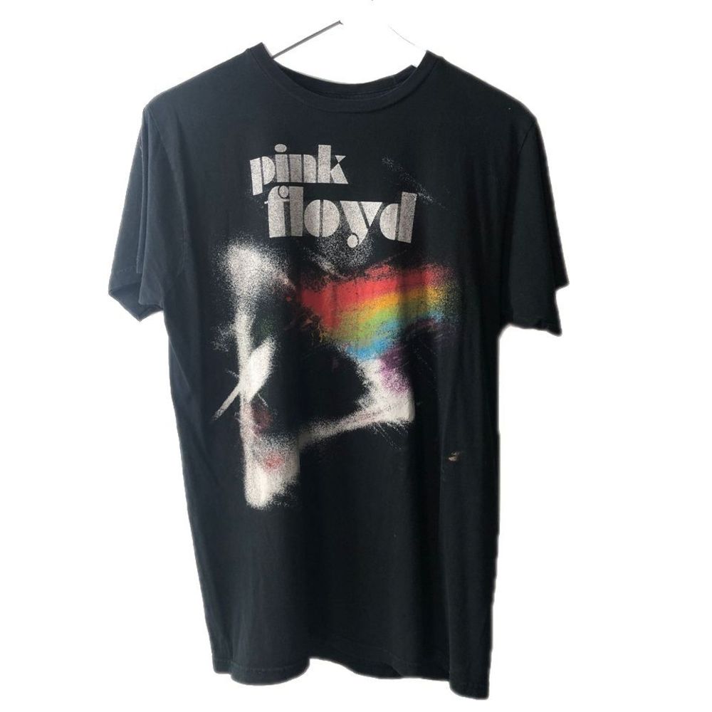 Pink Floyd size M Black Short Sleeve Printed Shirt